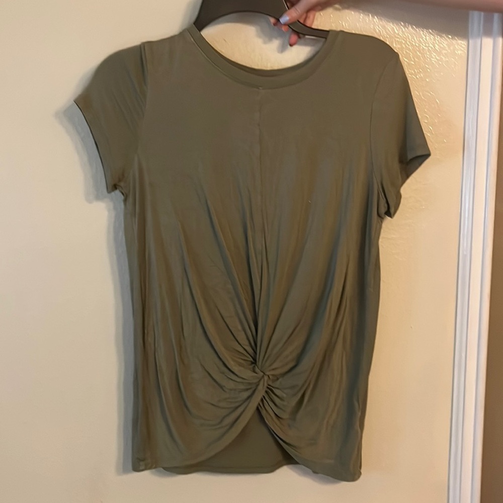 Size XL- Green soft tee